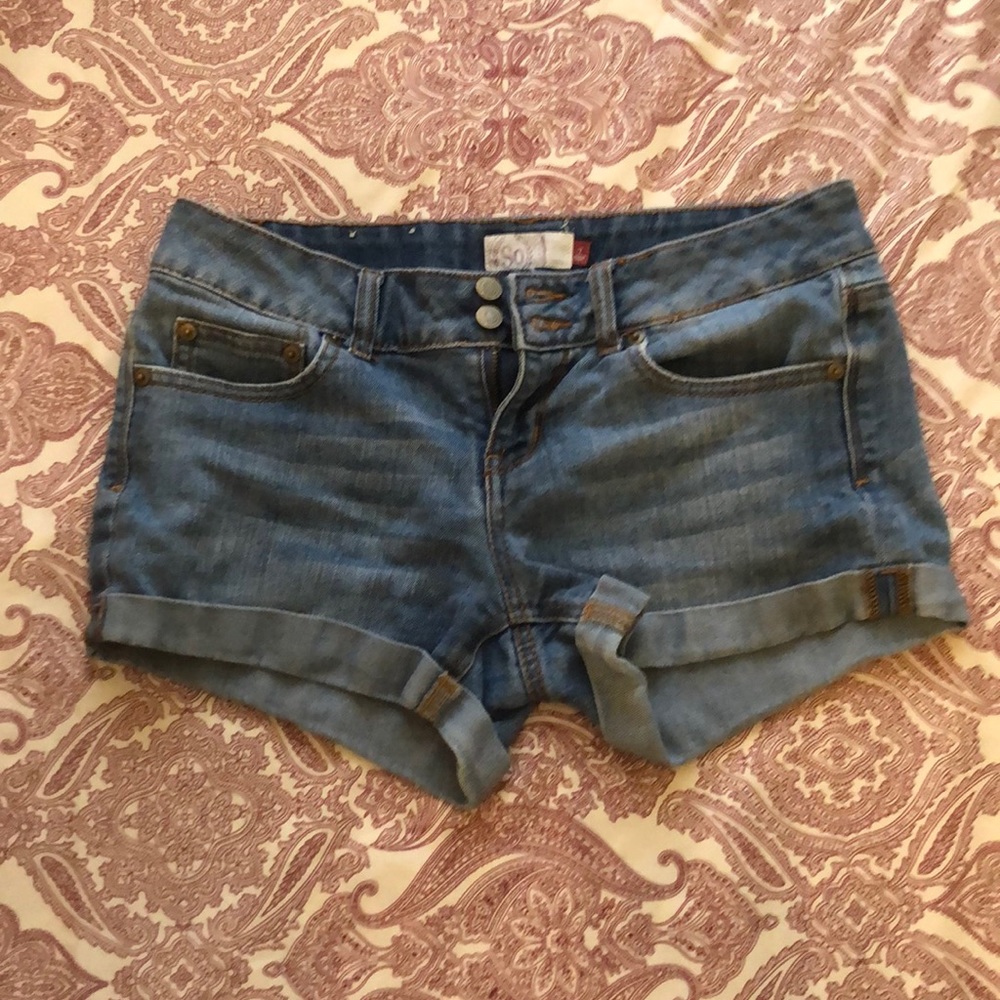 Jean shorts, 2 1/2 in. inseam